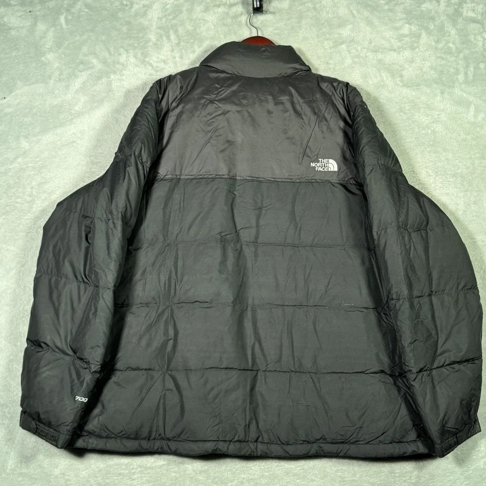 The‎ North Face Jacket Mens XL Black 700 Down Puffer Full Zip Nuptse*